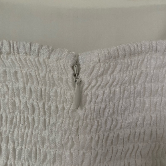 NEW Reformation Everett Linen Sleeveless Midi Dress White | US 0 UK 4 - Picture 16 of 16